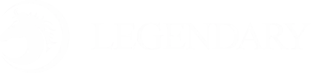 Legendary - logo white